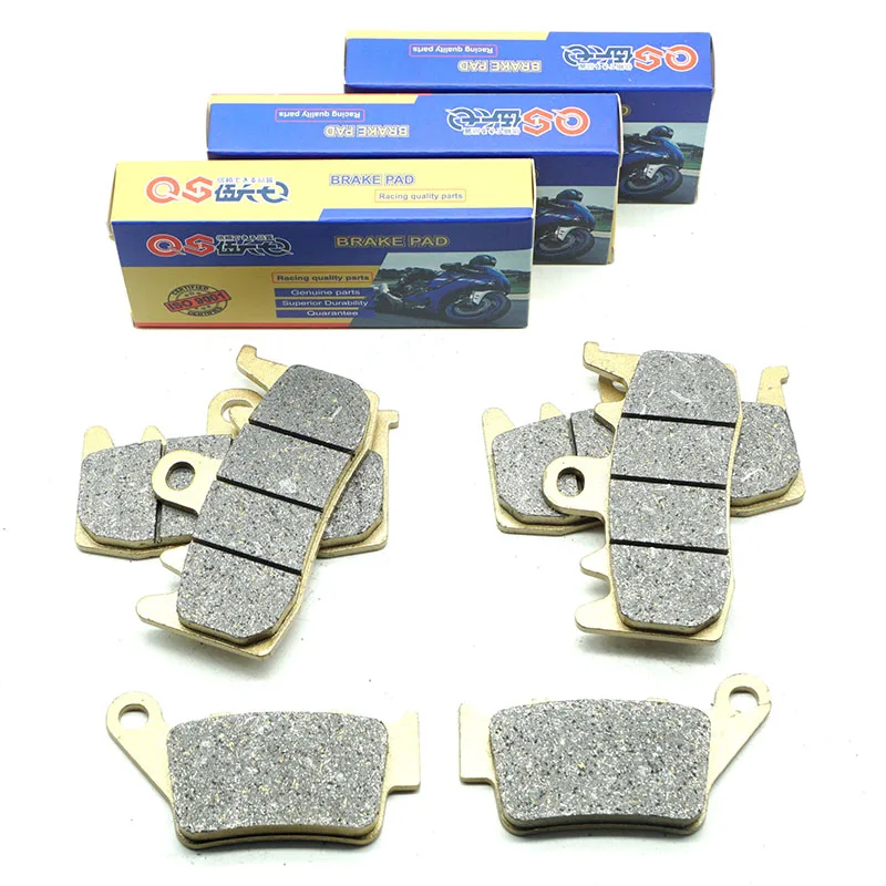 Motorcycle Front Rear Brake Pads for TRIUMPH Street Triple R 2017-2023 Low 2017 2018