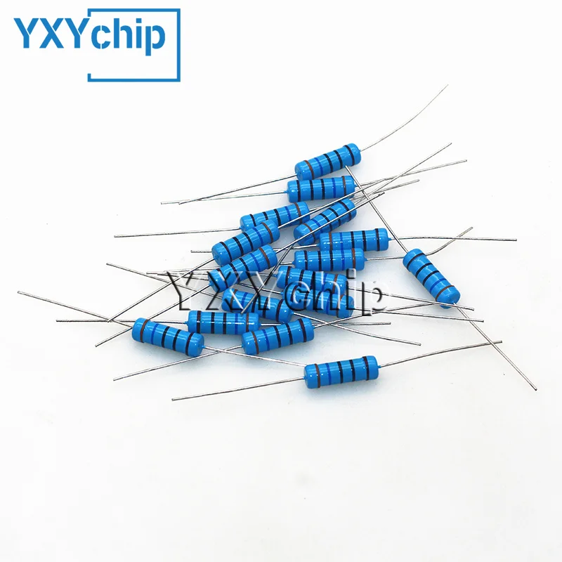 10pcs 3W 1% Metal Film Resistor Four-Color Ring 0.1R 0.12R 0.15R 0.18R 0.22R 0.25R 0.27R 0.33R 0.43R0.47R 0.68R0.75 0.91Ohm R K