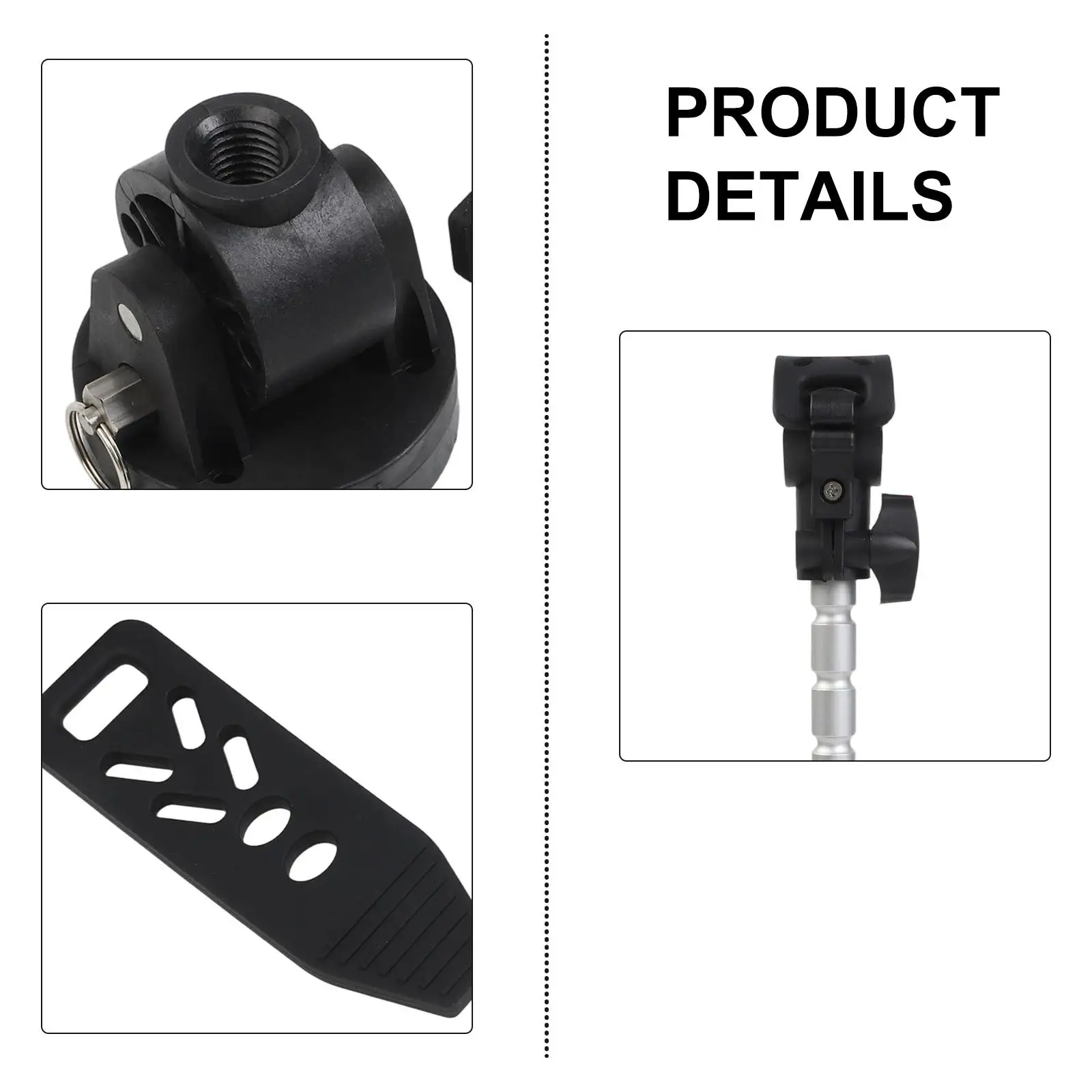 Trolling Motor For Stabilizer Mount Bracket For Minn Kota MKA-60 Adjustable 90 Degree Pivot Support For Boat Fishing Gear