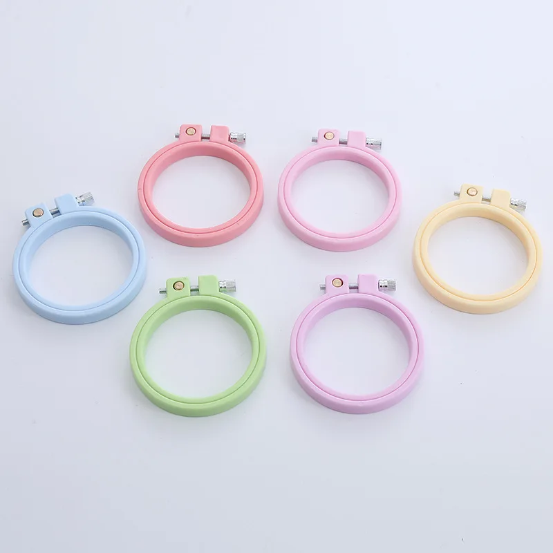 DIY ABS Plastic Embroidery Hoops Round Cross Stitch Loop Cross Stitch Ring Stretch Tool Needlecraft Household Sewing Tools view 4