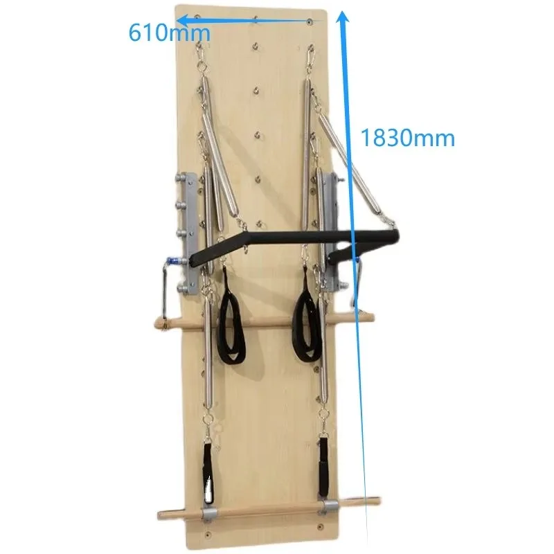 YTYIN Adult Spring Sports Equipment: Springboard with Double Hook & Tension Spring for Professional Pilates Training
