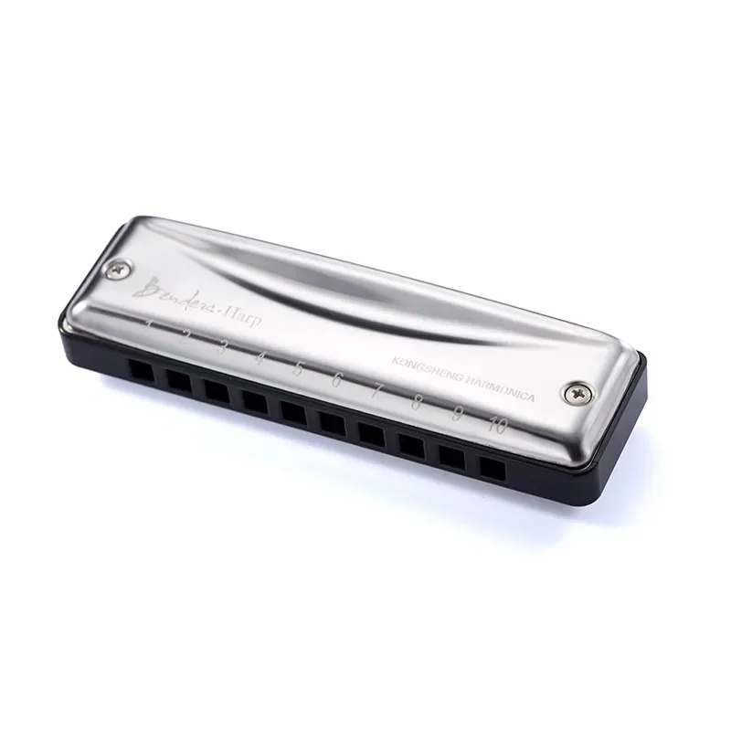 Kongsheng-blues harmonica with 10 hole, C-key, blues, for beginner, adult, student professional level