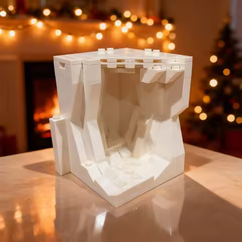 106pcs MOC Hoth Habitat Star Battle Model Building Toys Blocks Construction Assemble DIY Creative Idea Christmas Gift Education