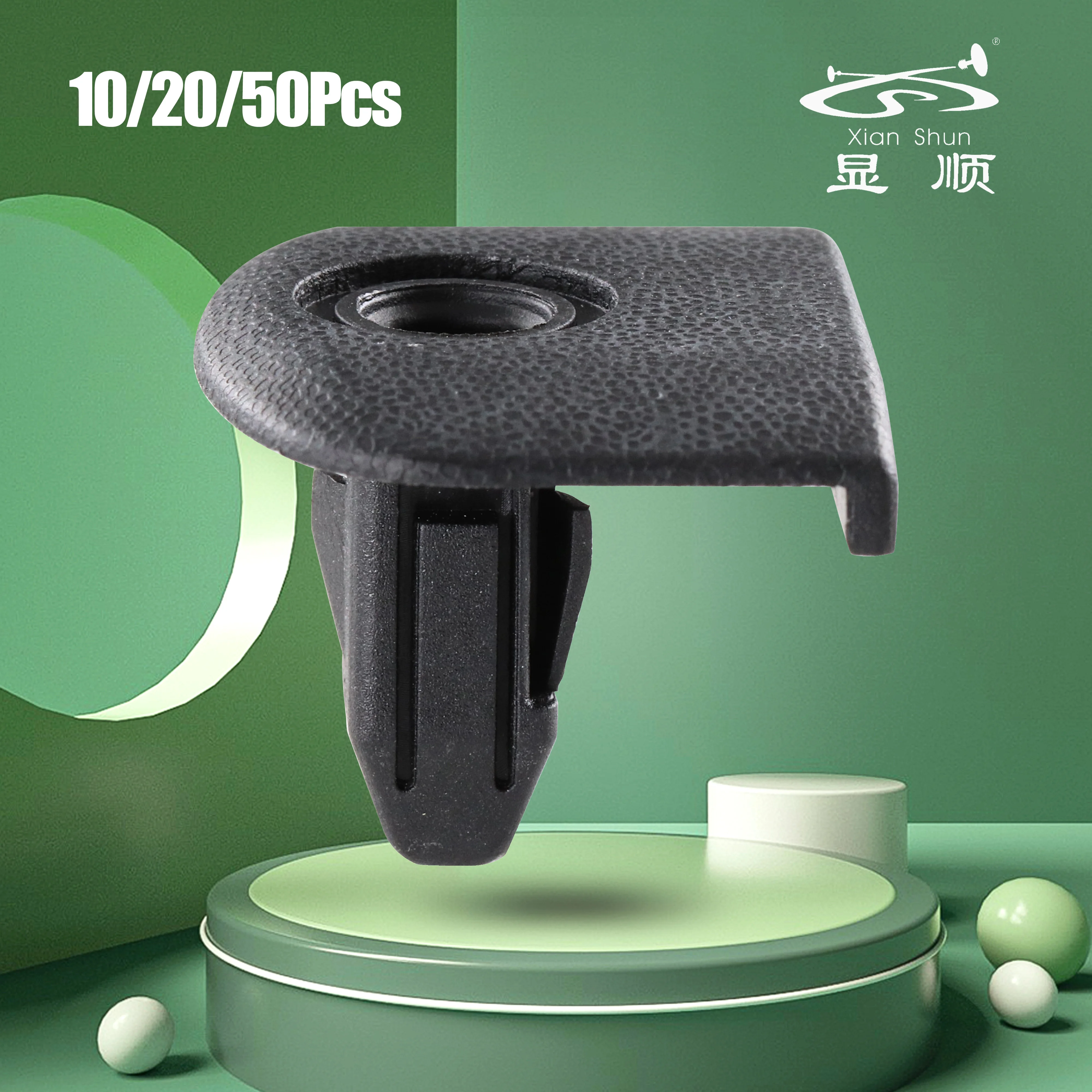 

10/20/50Pcs Black PA Rear Bumper Interior Replacement Parts Car Fastening Clips Car Accessories For Subaru 57750FC020