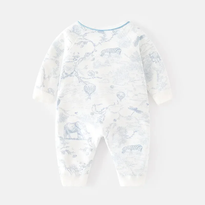 

Newborn Long Sleeve Baby Casual Jumpsuits Baby Boys Girls Toddler Rompers Cotton Clothing Outfits Soft One-Piece Pajamas
