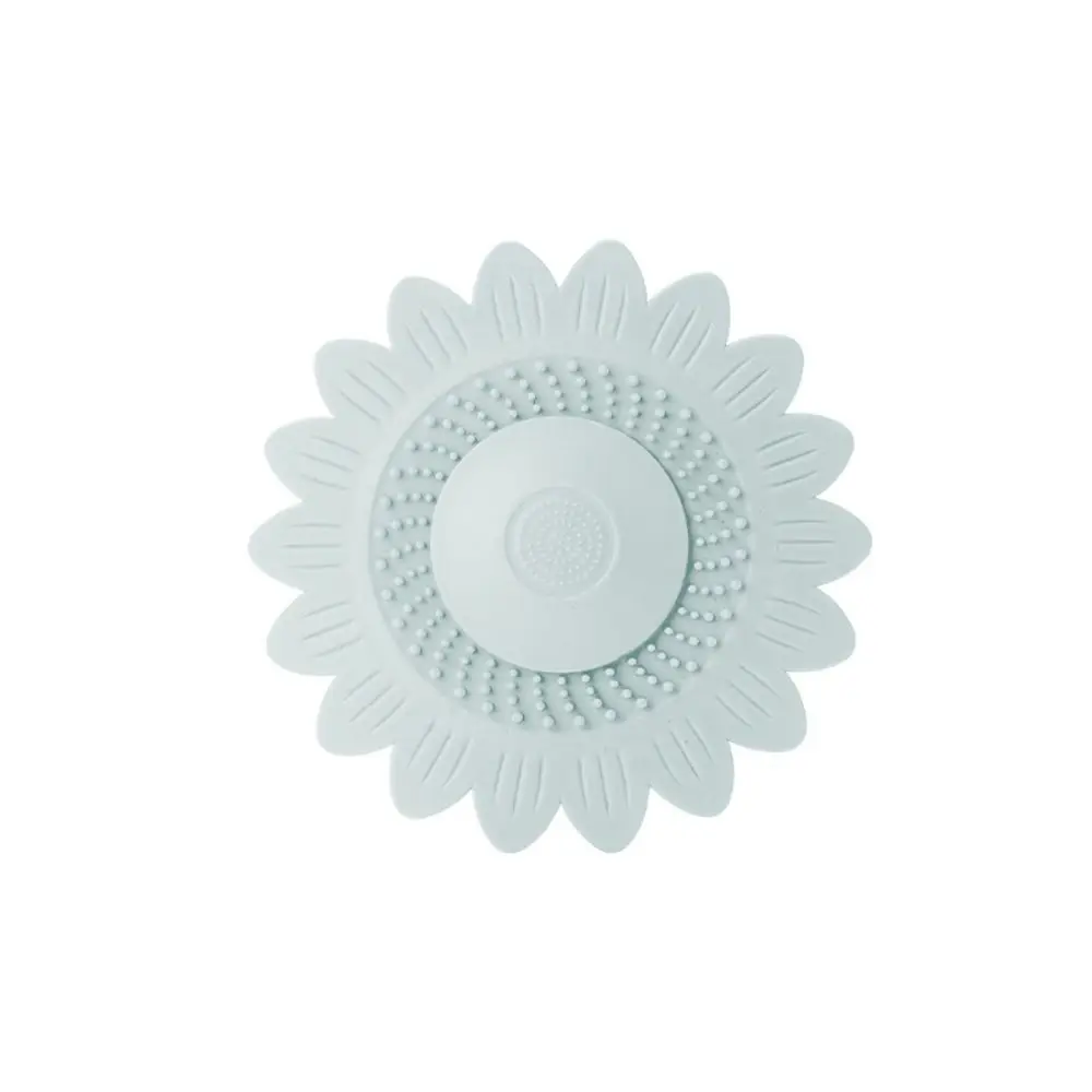 Floor Drain Cover Hair Filter Drainage Deodorizing Cover Washbasin Drain Hair Catcher Silicone Floor Drain Mat Hardware