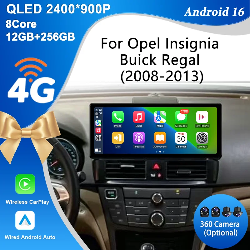 for Opel Insignia Buick Regal 2008-2013 12.3