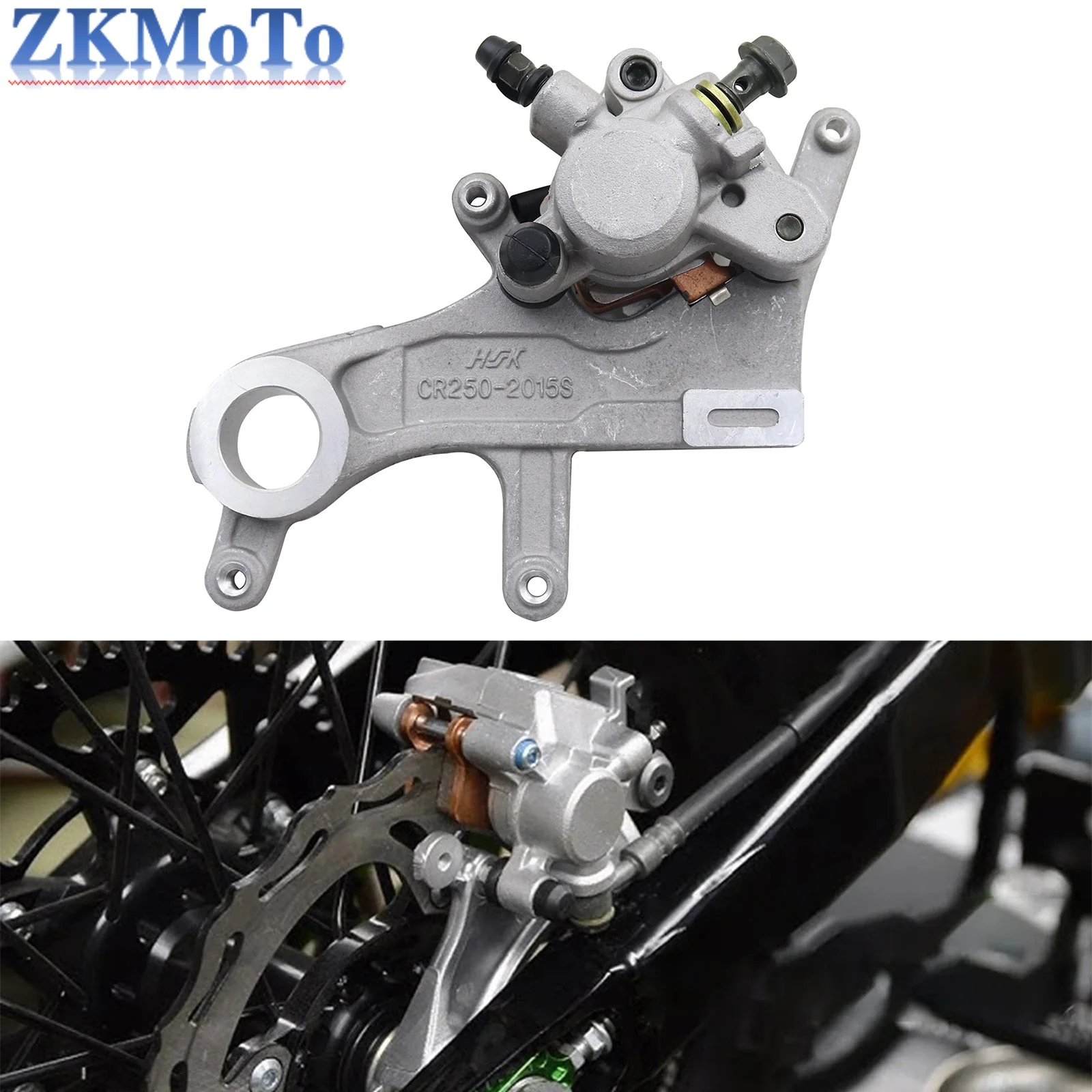Tylny zacisk hamulca motocykla do Hondy ​ CR125 CR250 CRF250R CRF250X CRF450R CRF450X KAYO T4 T6 Pro Pit Dirt Bike OEM