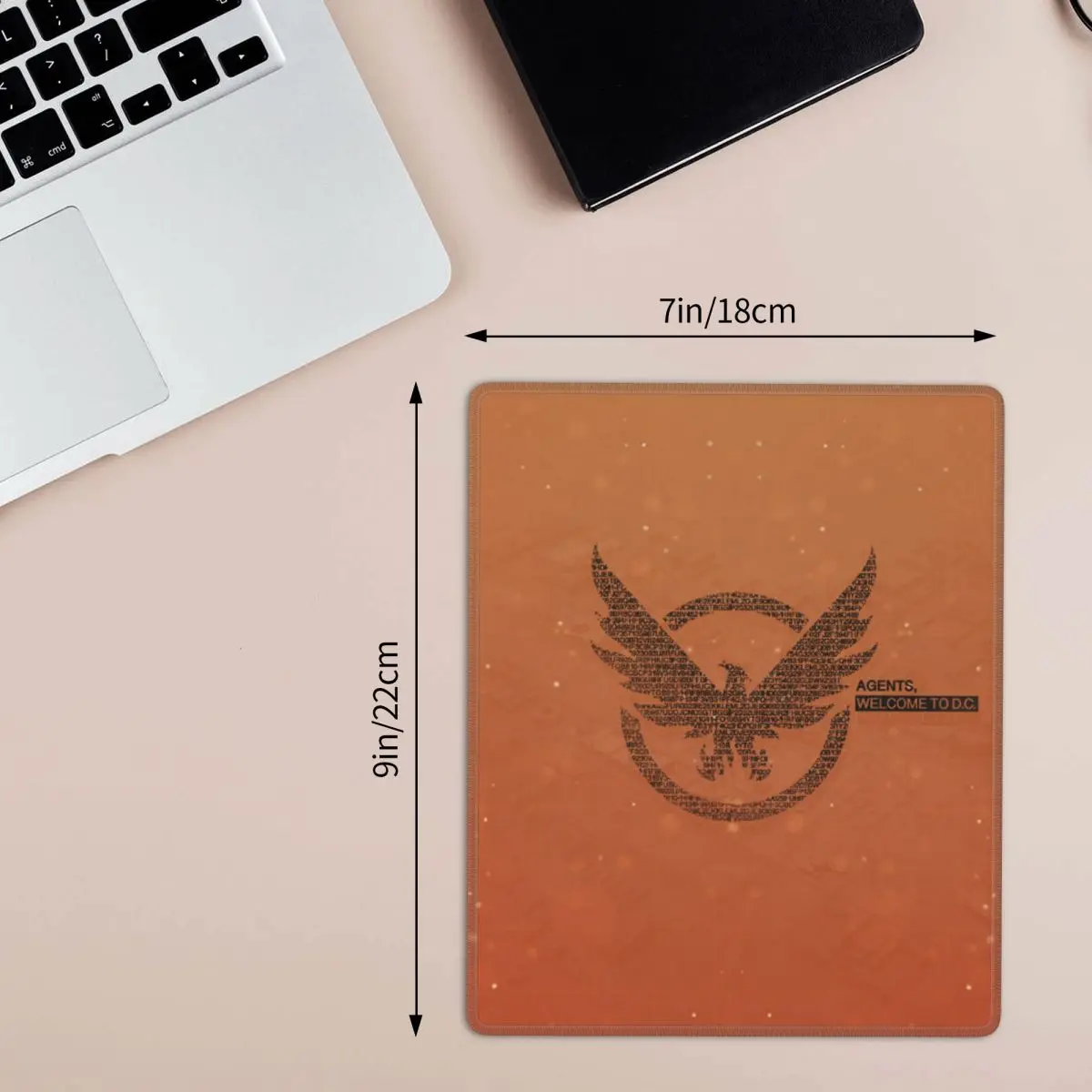 The Division Shd Strategic Homeland Division 7x9 in 22x18 cm Mouse Pad Computer Keyboard Mouse Mat Gamer PC Laptop Desk Mat