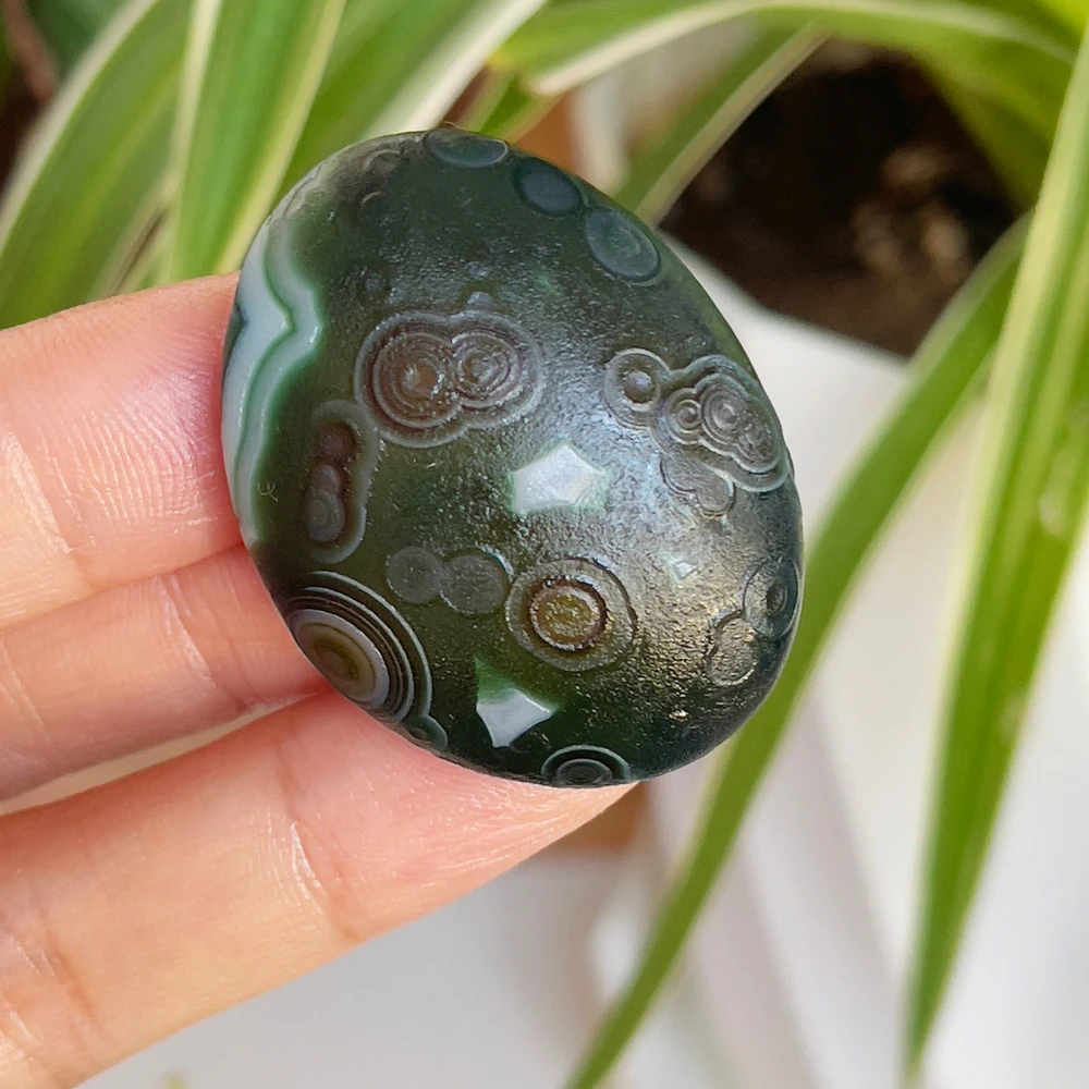 مجوهرات الحجر الطبيعي النقي الكسا العين العقيق حجر رائع حجر الخرز DIY بها بنفسك صنع المجوهرات الأحجار الخام ديكور المنزل