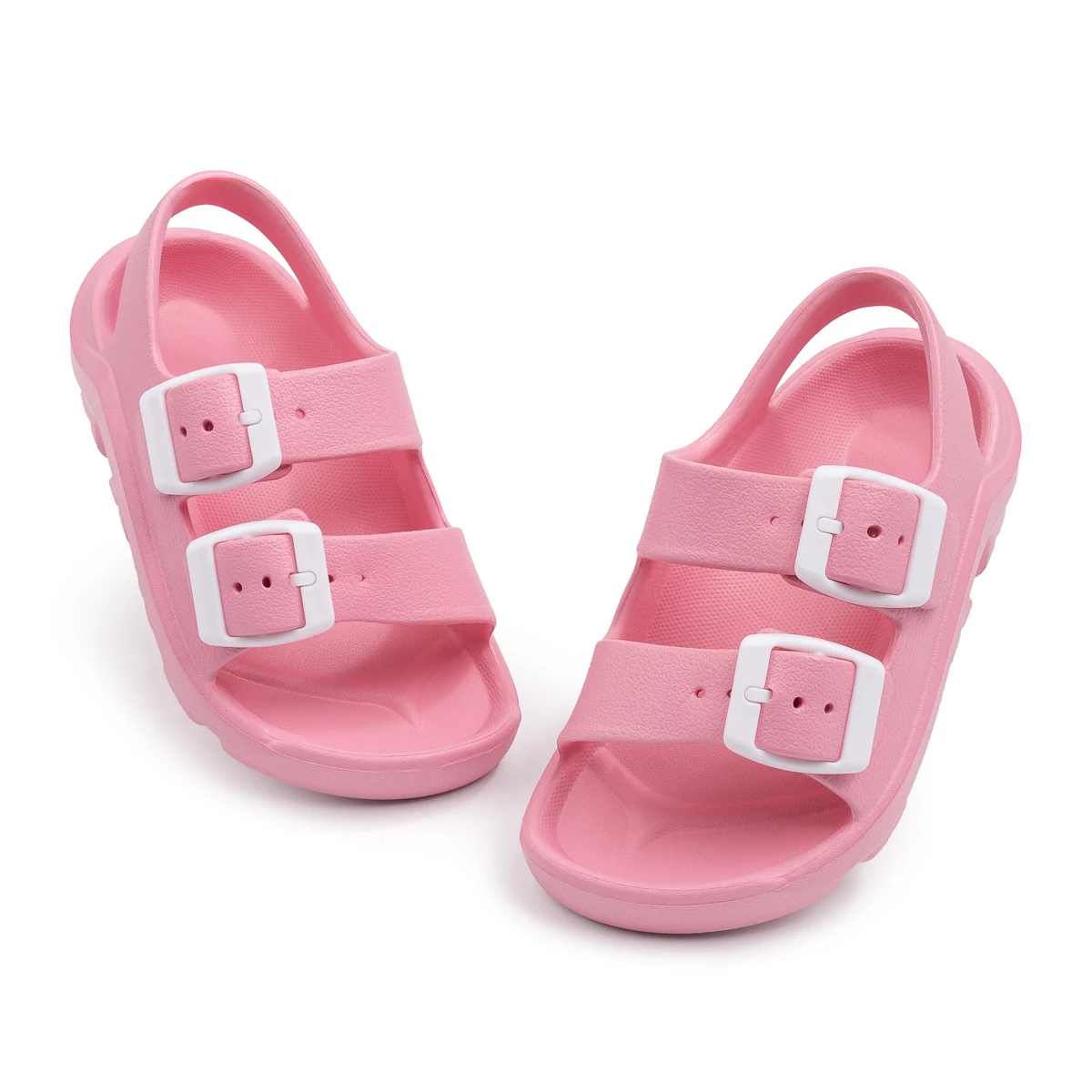 KIDSUN Summer Children's Flat Low Sandals Rubber Soft Non-slip Soles Beach Water Sports Multicolor Comfortable Casual Shoes