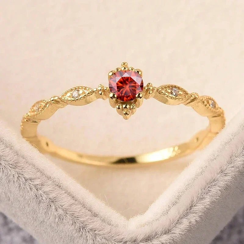 925 Sterling Silver Fashion Vintage Marquise Green Zircon Rings for Women Anniversary Party Ring Luxury Quality Fine Jewelry image 3