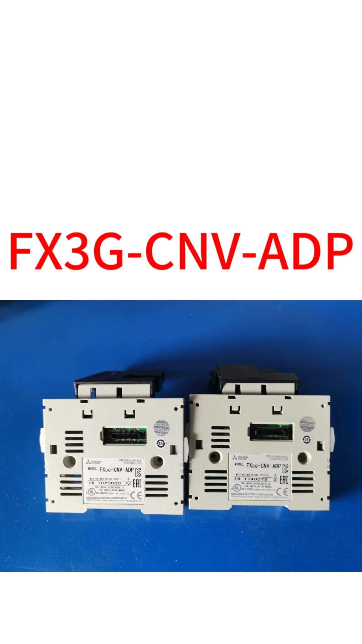 

Second-hand FX3G-CNV-ADP test OK