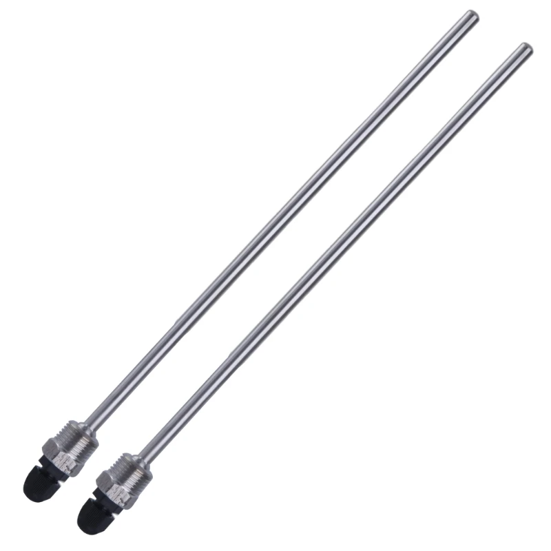 Thermowell 300mm Immersions Sleeves, Stainless Steels Divings Sleeve, 1/2Inch Thread for Temperature , Thermowell