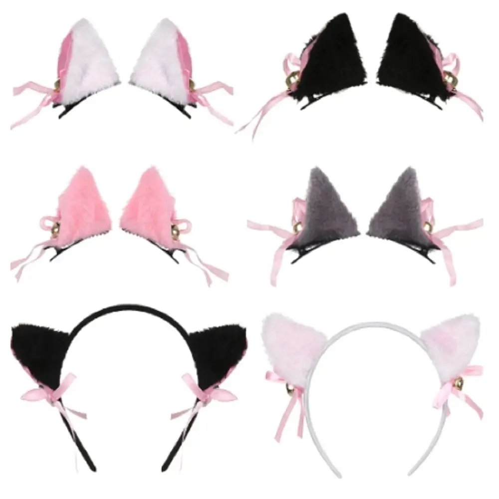 

Lovely Cat Ear Hair Wear Girls Boys Anime Cosplay Costume Plush Cat Fur Ear Hairband Night Party Club Bar Decorate Headbands