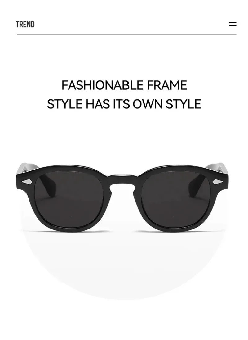 Vintage Round Sunglasses Women Men Retro Rivet Gradient Female Sun Glasses UV400 Square Shades Eyewear view 6