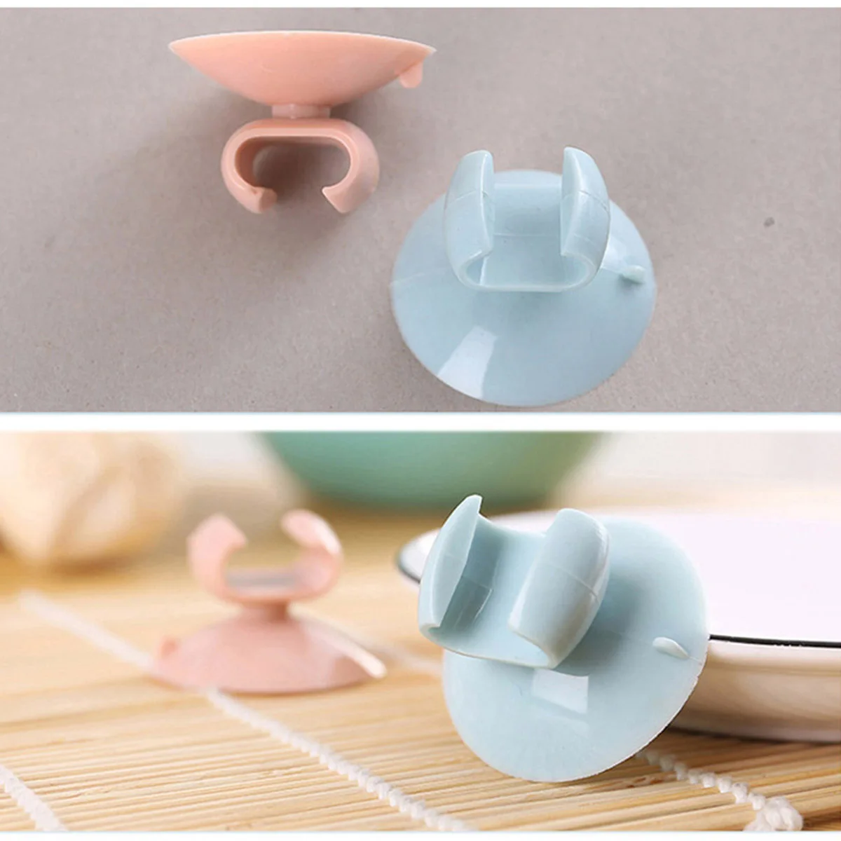 

Silicone Suction Cup Rice Spoon Holder Pot Clip Hook Hanger Spoon Rest Creative Storage Solution Heat Resistant Easy