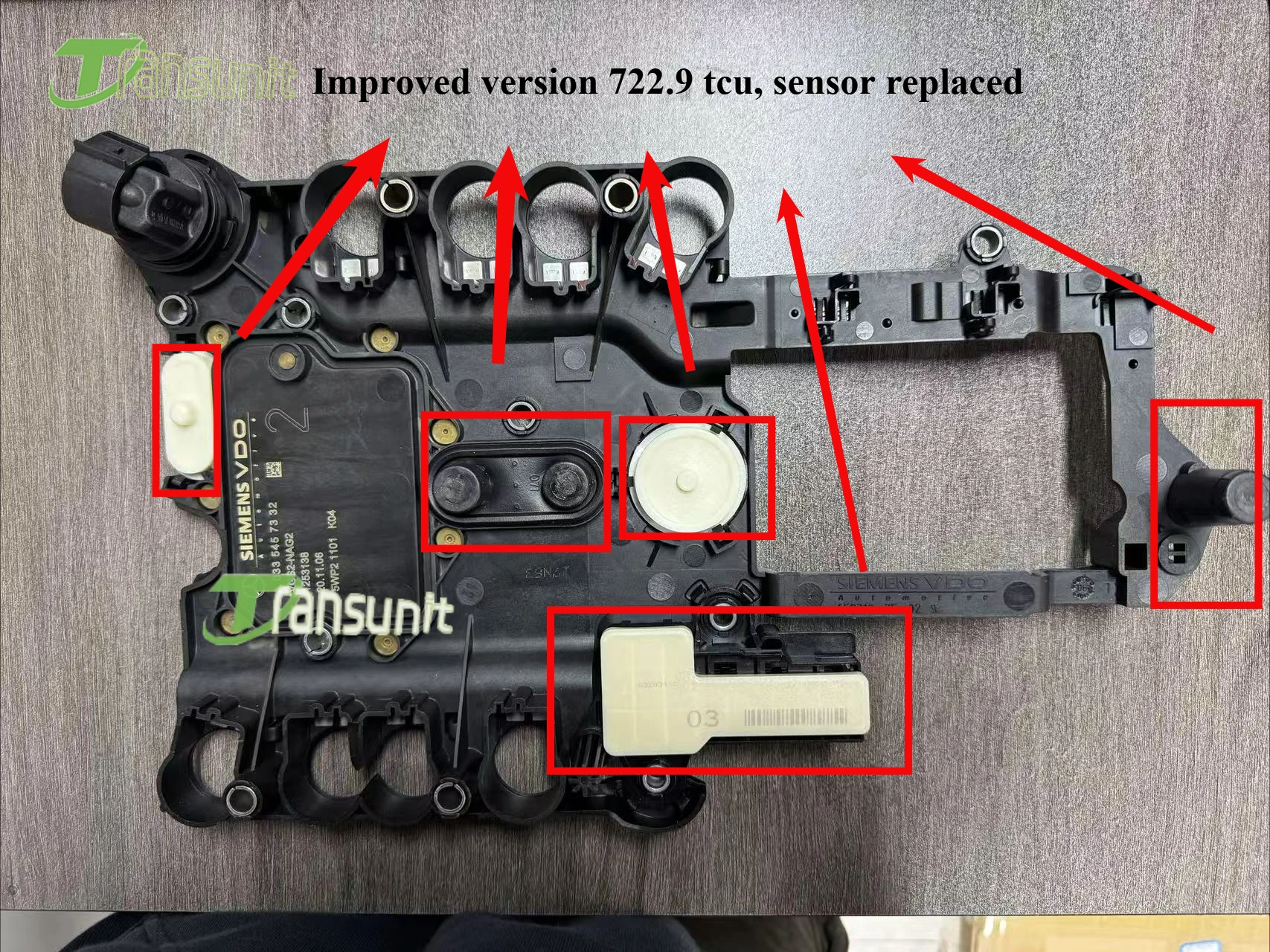 

722.9 replaced New Sensor improved version TCM TCU A0335457332 Fit for MercedesBenz Transmission Control Unit Plate VS2 VS3