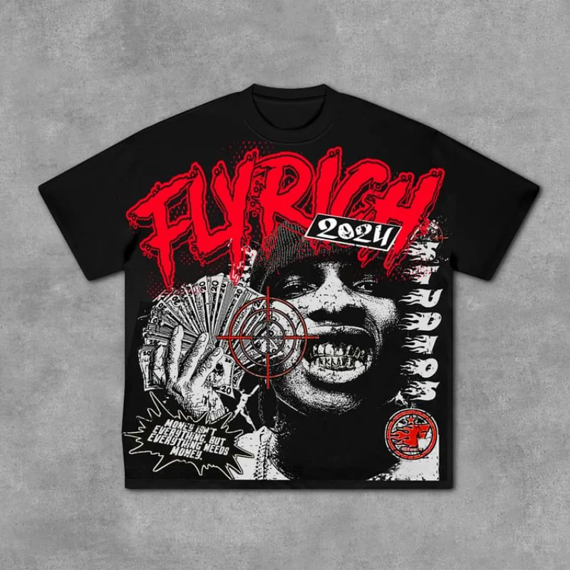 

Футболка Летняя оверсайз с коротким рукавом и абстрактным изображением человеческого лица, 100% хлопок