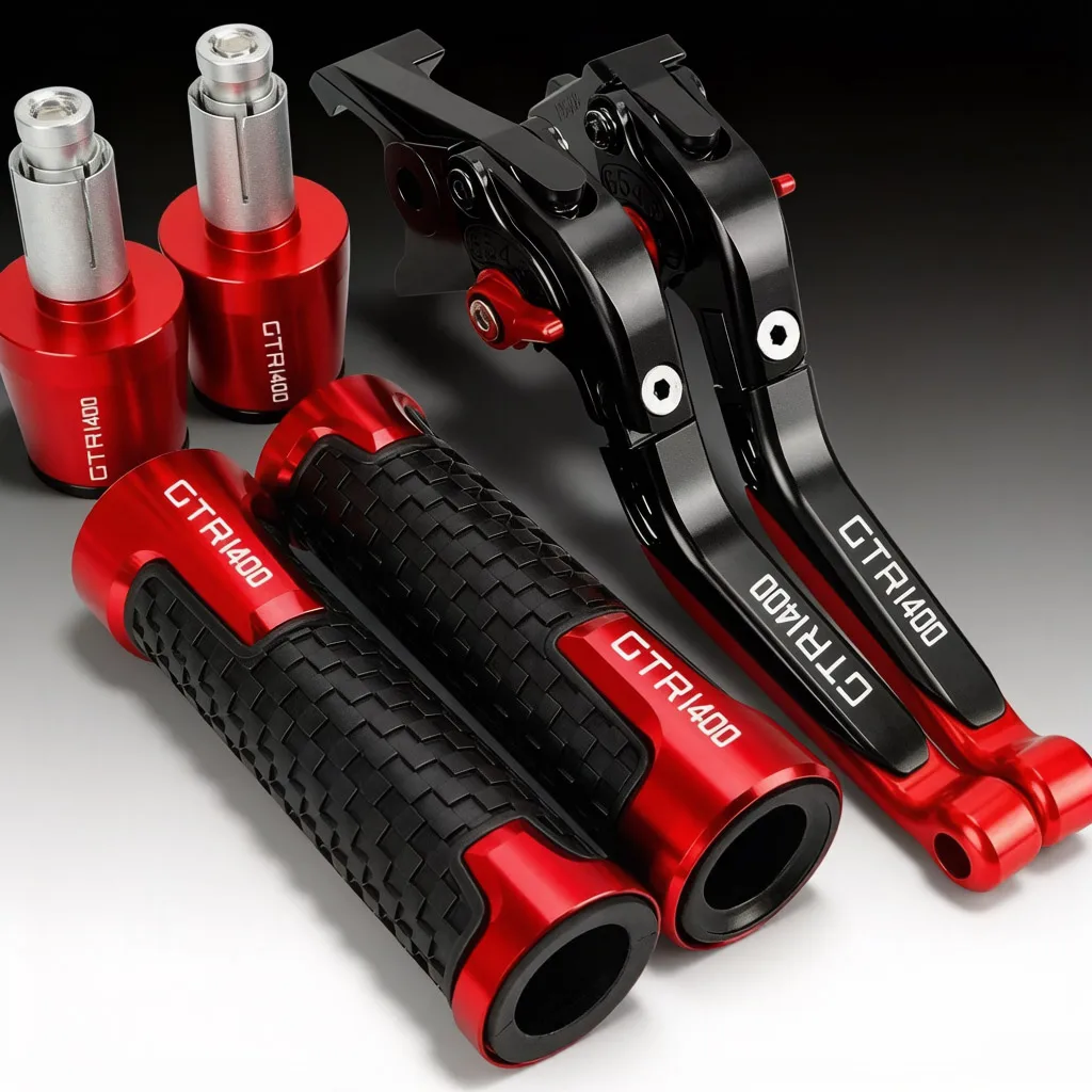 

For kawasaki GTR1400 CONCOURS 2007-2016 Motorcycle Clutch Lever Brake Levers Moto Handlebar Handle Hand Grips Ends Cap