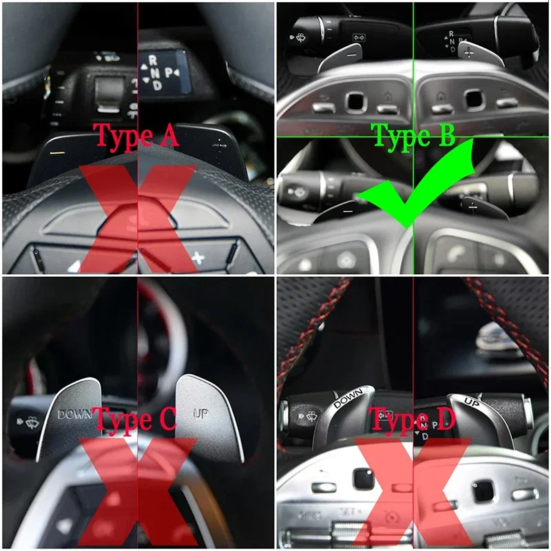 車のステアリングホイールパドルギア,ギアシフト延長,メルセデスベンツクラス,W177,セダン,v177,b,c,e,w205,w246,w213,gla