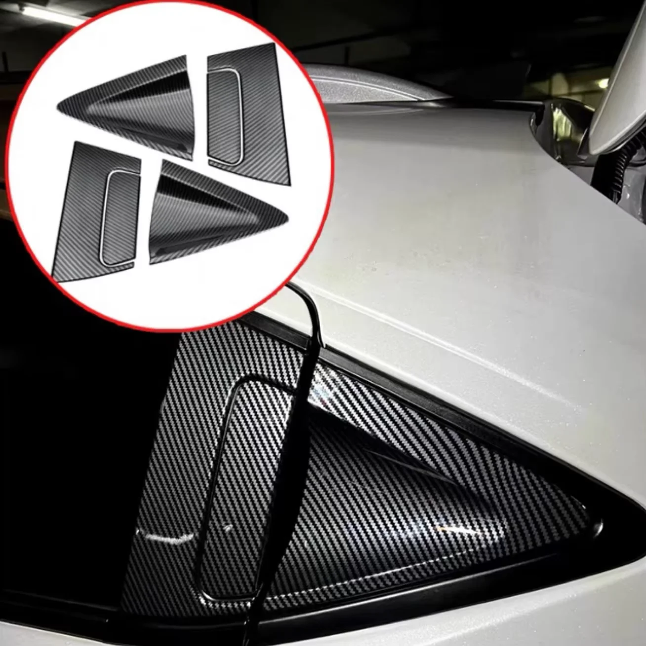 Fit Für Honda HR-V HRV Faser 2014 2015 2016 2017 2017 2018-2021 Carbon Fiber ABS Auto tür Schüssel Griffe Abdeckung Trim Protector Stic