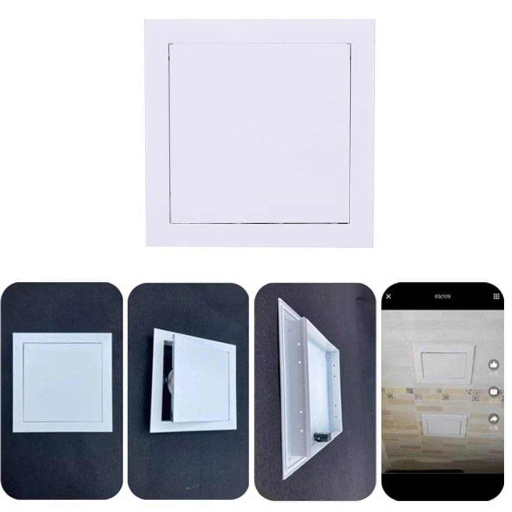 Inspection Door Inspection Flap Galvanized Aluminum Alloy With Magnetic Switch High Sales Of Tool Accessories