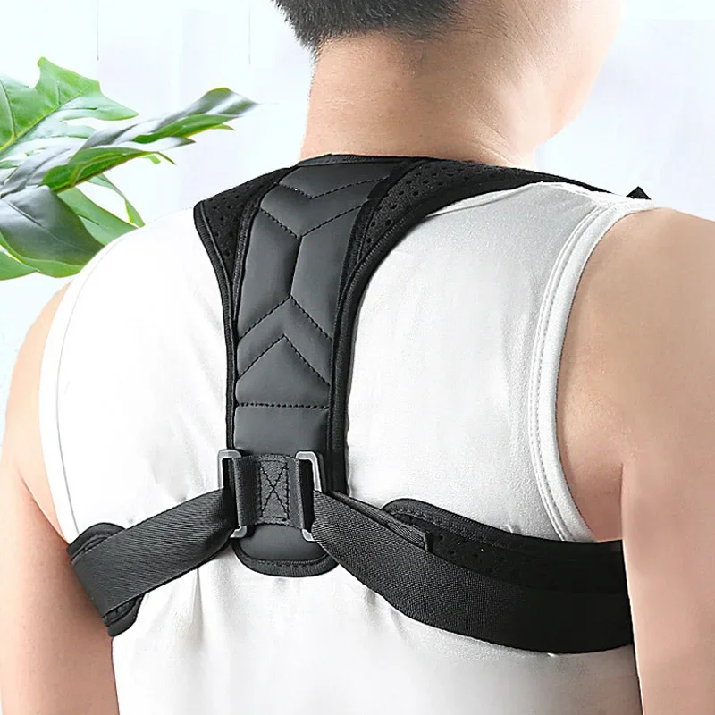 Back Shoulder Posture Corrector Adjustable Belt Clavicle Spine Support Reshape Your Body Home Office Sport Upper Neck Brace