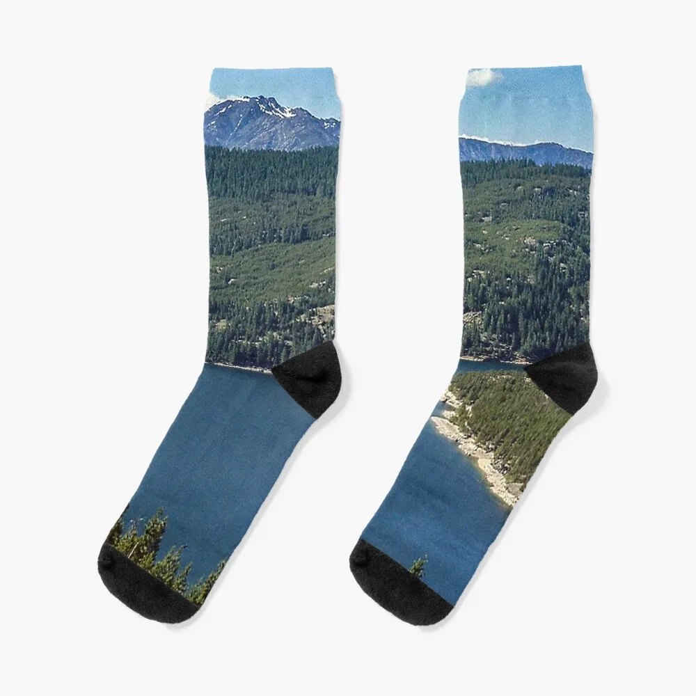 Ross Lake, North Cascades National Park Socks gym gifts crazy colored Socks Girl Men's