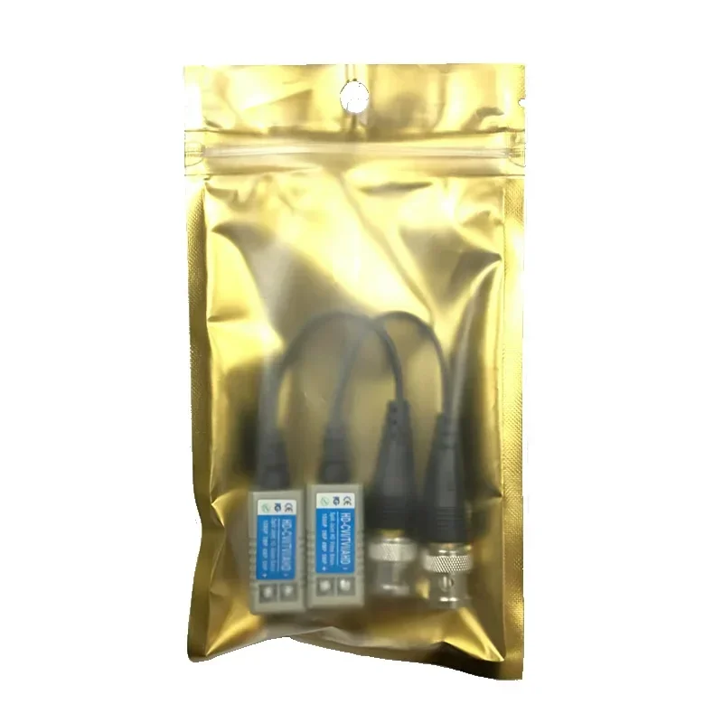 ESCAM 100C لمجموعة 2MP 3MP 4MP 200M(660ft) لـ HD CVI/AHD/TVI الملتوية BNC CCTV أجهزة الإرسال والاستقبال السلبية Cat5 CCTV UTP فيديو Balun