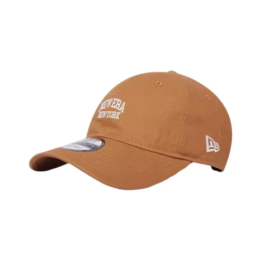 nuove-cappelline-da-baseball-in-cotone-new-era-unisex-marrone-chiaro-14201647