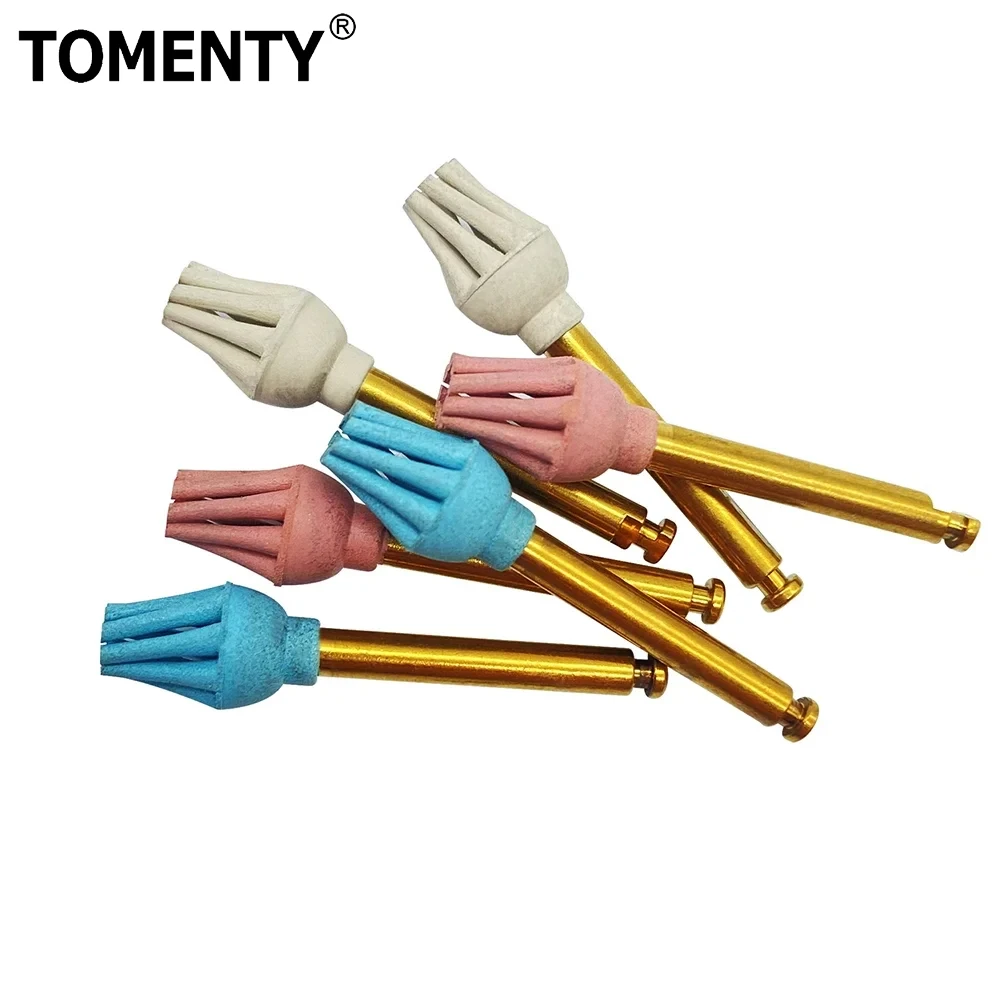 

3Pcs Dental Rubber Spiral Flex Brush Diamond Composite Resin Polishing Kit RA Coarse/Medium/Fine Polisher Dentist Consumables