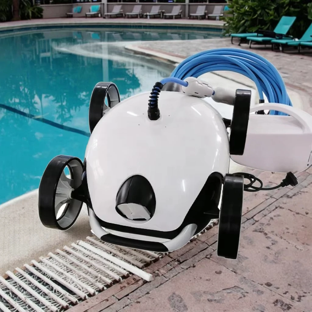 Latest Cordless Automatic Swim Pool Cleaning Robot Electric Pool Cleaning Robot Robotic Pool Cleaner