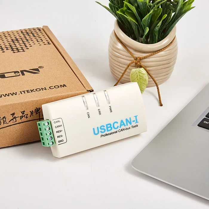 2025 USBCAN-I plus, interfaz USB con CAN, procesador ARM core de 32 bits