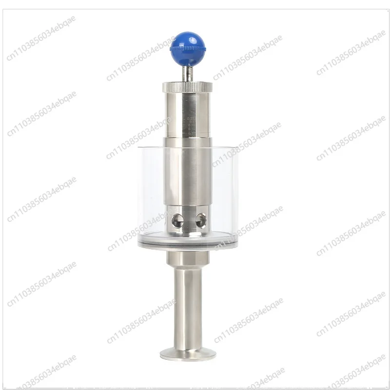 304 Stainless Steel Exhaust Pressure Reducing Valve Sanitary Fermenter Automatic Adjustment Water Seal Valve