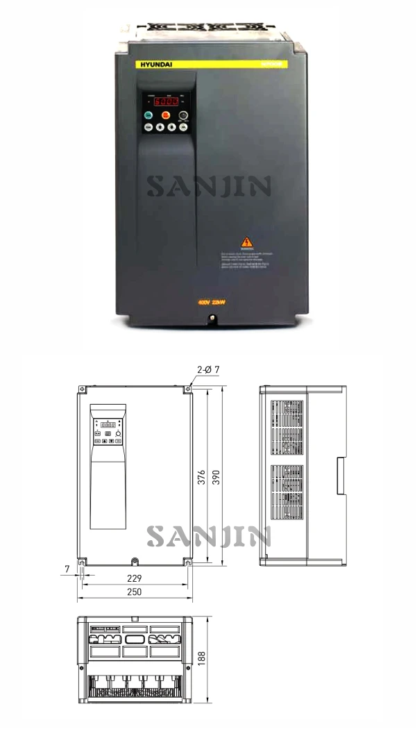 현대 엘리베이터 인버터 드라이브 N700E-150HF 부품