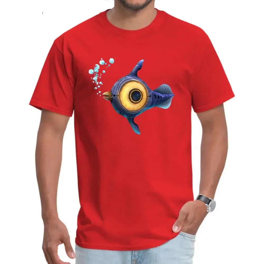 Subnautica Peeper 100% Cotton Summer Tees 2019 Discount Short Glory Judo T Shirts comfortable Mother Day Tee Shirts O Neck