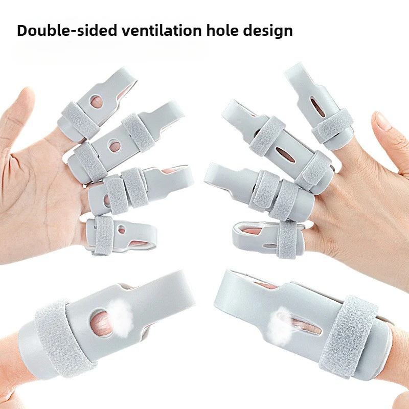 

One Piece Finger Fixed Splint Fixed Support Device,Five Finger Fixed Splint Trainer,Finger Sleeve