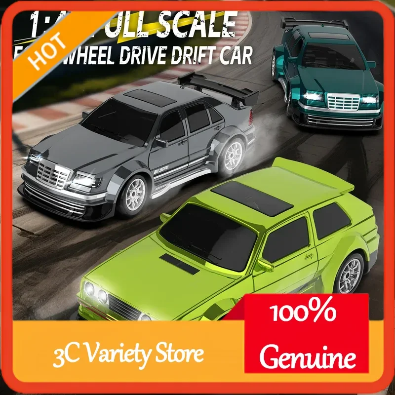 

Golf GTI 1:43 Scale Remote Control Car Adjustable Gyroscope RC Drift Racing Miniature Four-Wheel Drive Proportional Control Toy