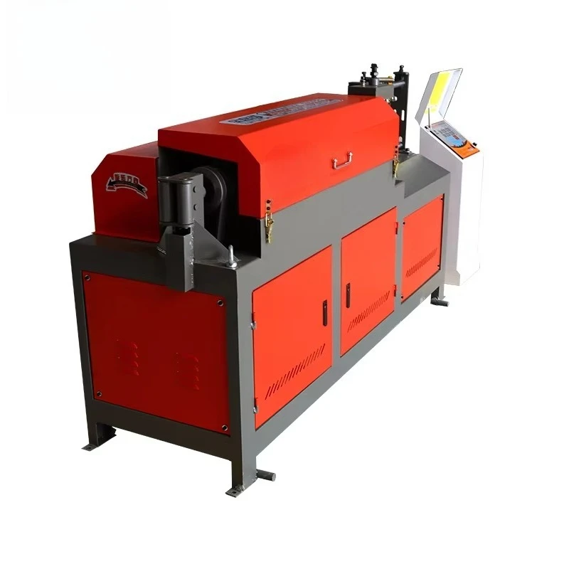 CNC 4-22mm Five-head Straight Reinforcement Bars Bending Machine