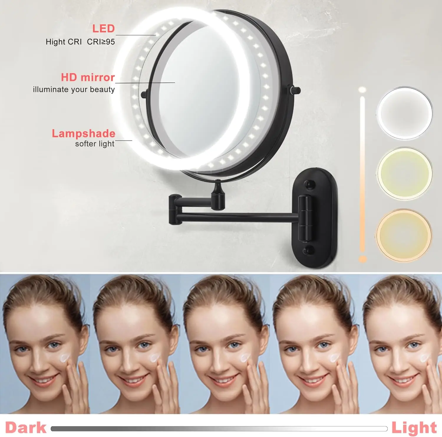 Thumbnail 2 - #39 Round Wall Mirrors List of Top Picks