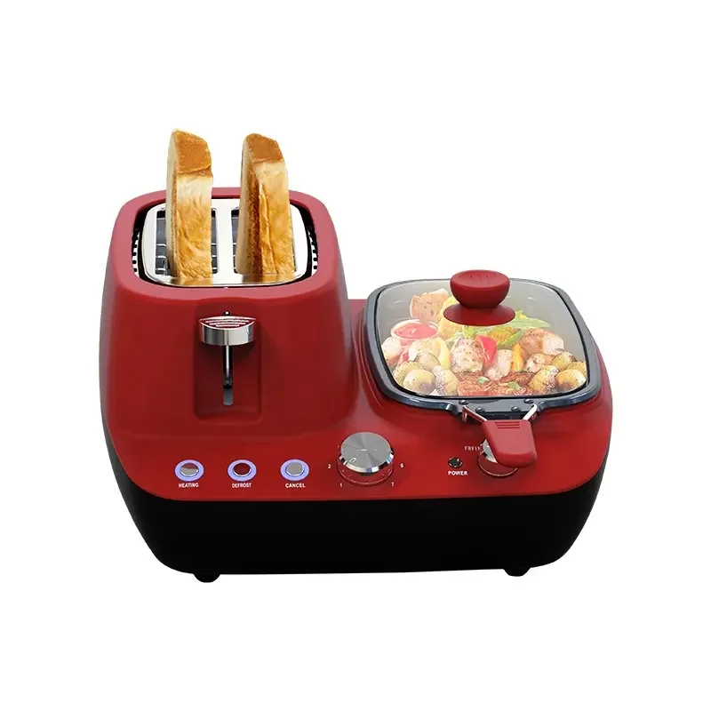 Arrival Home Multi-Function Toaster Machine Industrial Bread Toaster 3 in1 breakfast maker