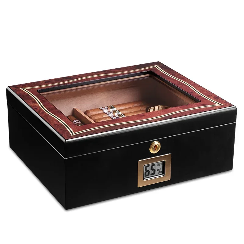 Cases Cigar Humidor Box Cigar Travel Humidors Accessories for Cigars Accesories Portable Humidifier Professional Cedar Lighters