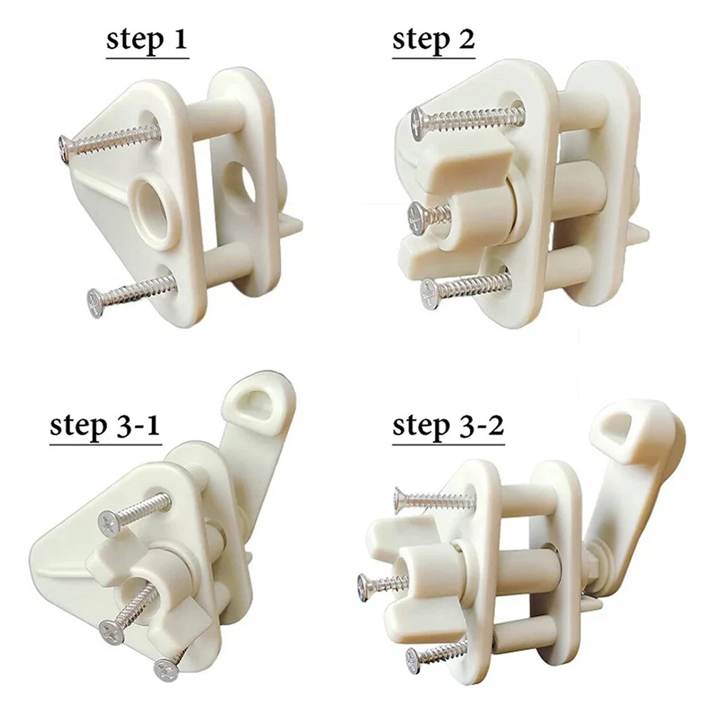 Pontoon Gate Latch Fits Square Frames 11 25 Inch with Stainless Steel Screws for Secure Door Locking on Boat and RV Doors