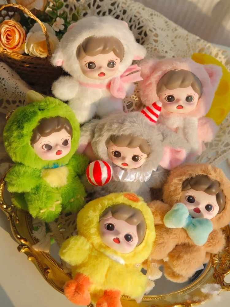 Genuine Baby Zoraa fluffy cabin Vinyl Series Blind Box Doll Cute Girl Treasure Pendant Mysterious Box Girl Kawaii Birthday Gift