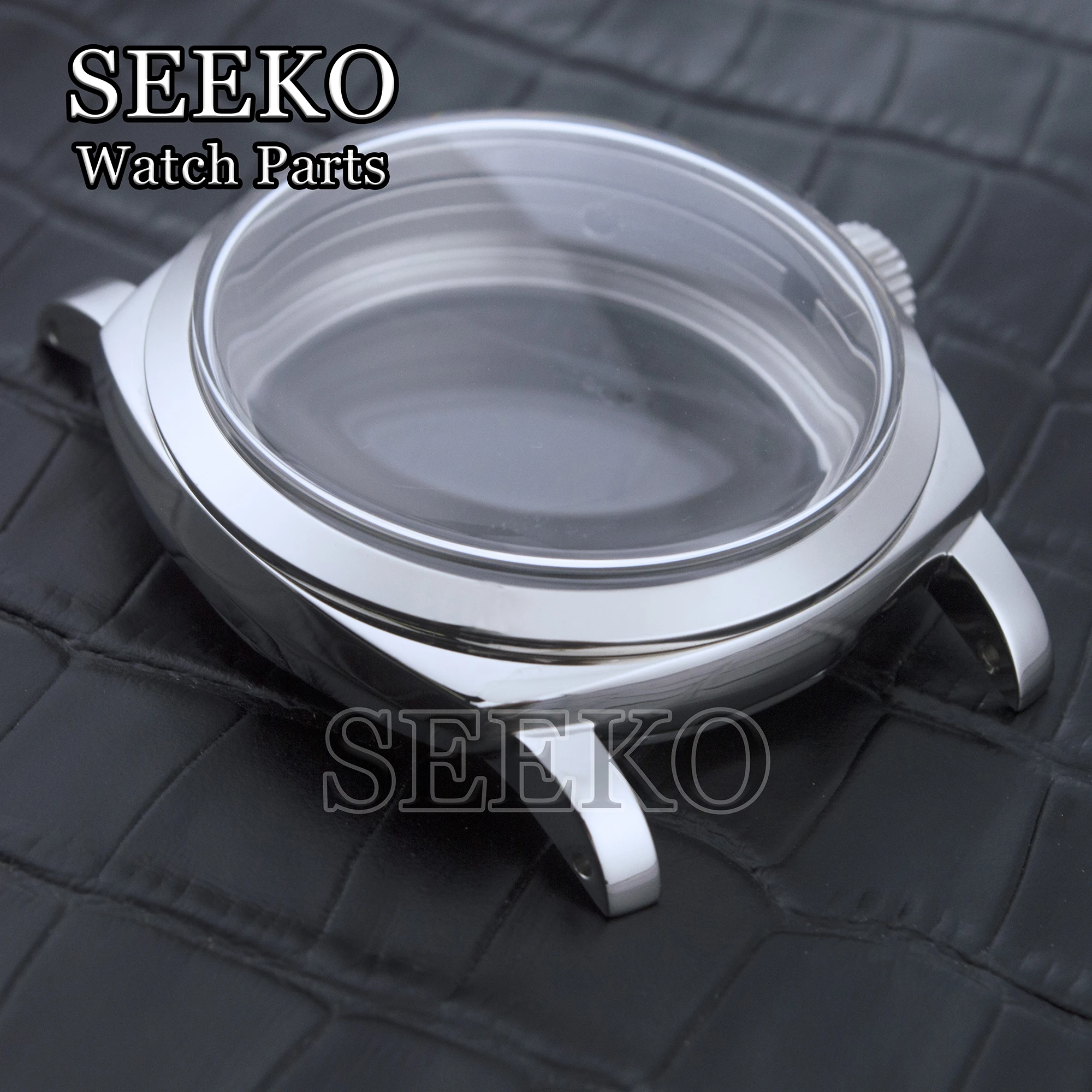 Vintage caixa de relógio de aço inoxidável, vidro retro bolha Arcylic, PAM 6154, ETA 6497/6498, ST3600, ST3620 Series Movimento, 100m, 47 milímetros