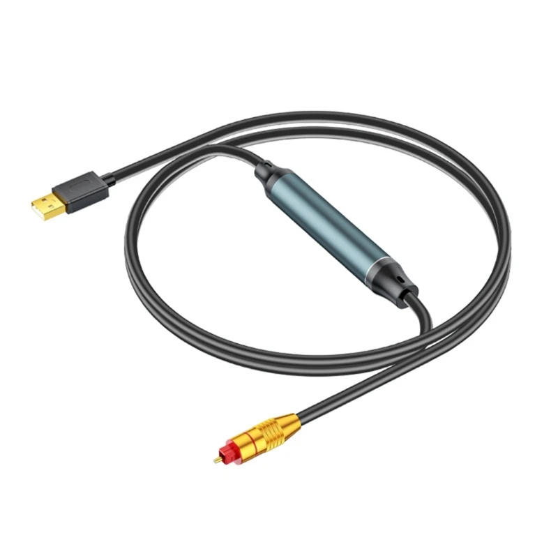 

M17B USB-оптический звуковой адаптер USB-оптический звуковой порт SPDIF, соединительный преобразователь, кабель для компьютера,