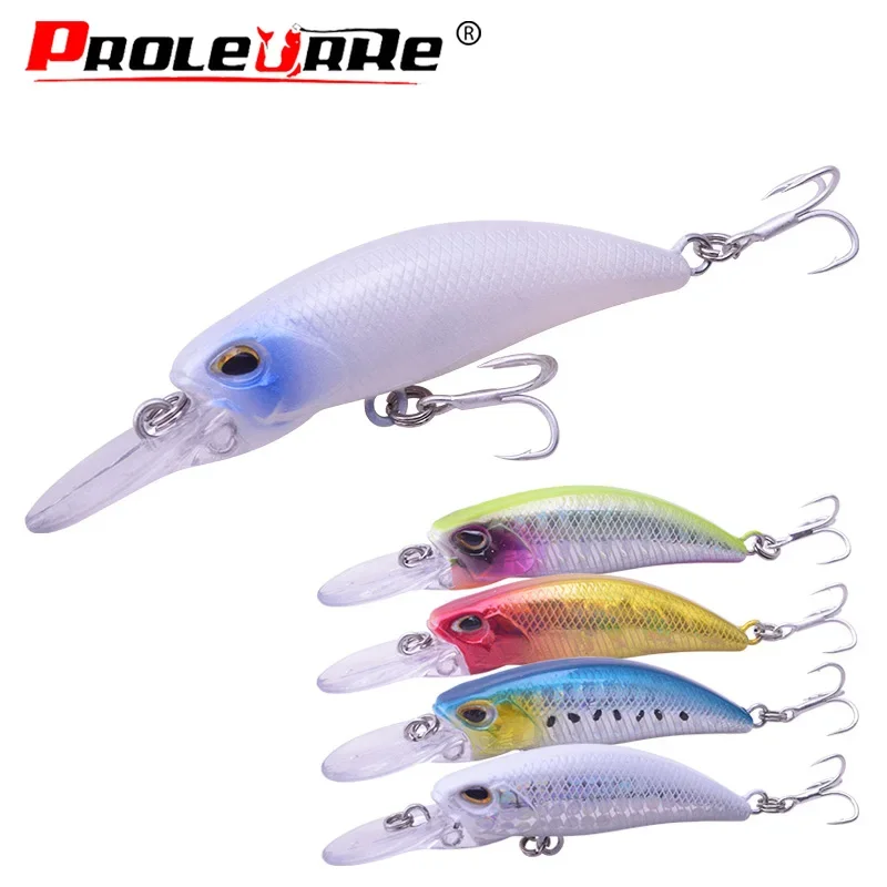 

1Pc Sinking Minnow Fishing Lure Laser Hard Artificial Bait 3D Eyes 65mm 5.2g Fishing Wobblers Bass Crankbait Minnows Pesca