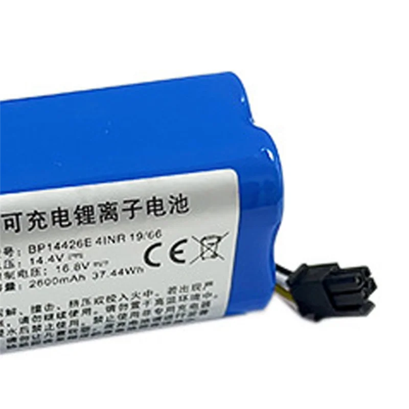 Новый литий-ионный цилиндрический аккумулятор 14,4 В 2600 мАч для робота-пылесоса I5 Young I9 EYE