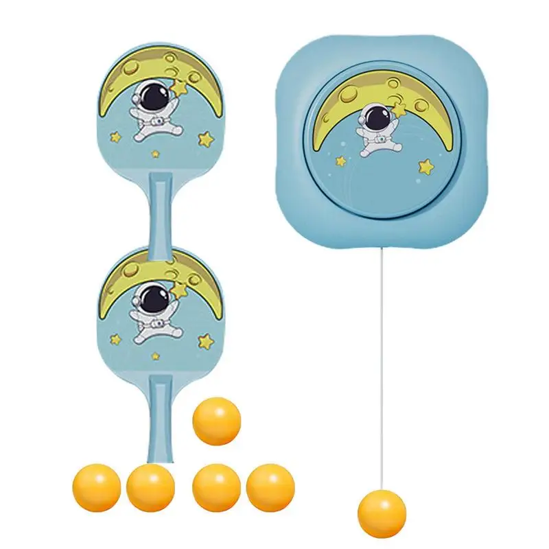 Indoor Table Tennis For Kids Door Pingpong Game For Children Suspension Doorway Game Pingpong Trainer Set For Kids With Racket